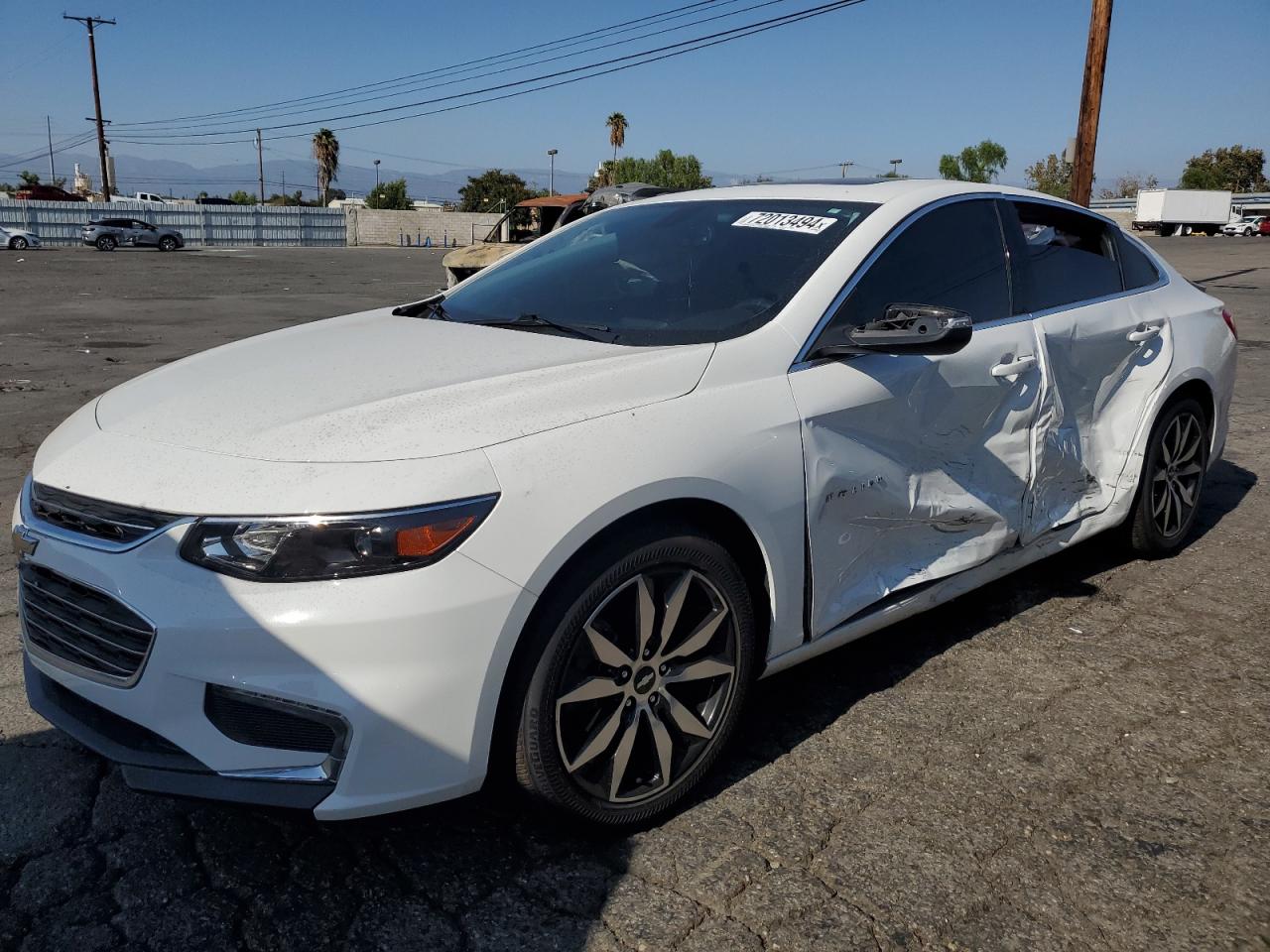 1G1ZE5ST7HF160438 2017 CHEVROLET MALIBU - Image 1