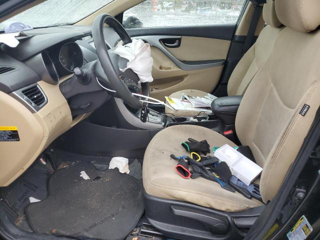  HYUNDAI ELANTRA 2013 Чорний