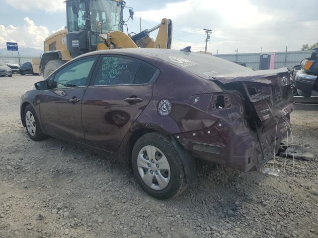  KIA FORTE 2017 Burgundy