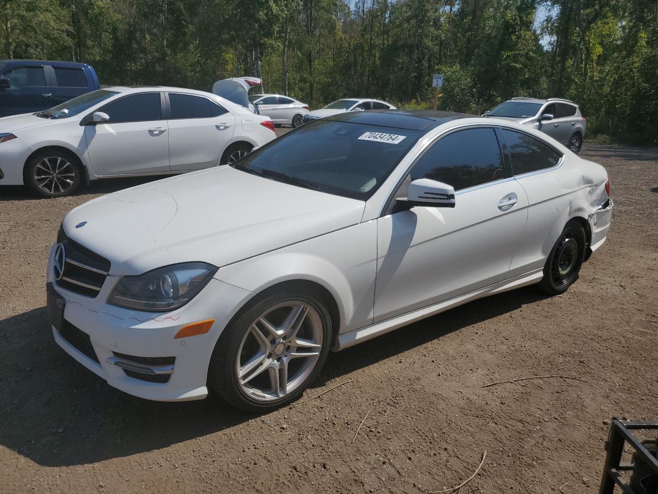 WDDGJ8JB5FG346240 2015 MERCEDES-BENZ C CLASS - Image 1