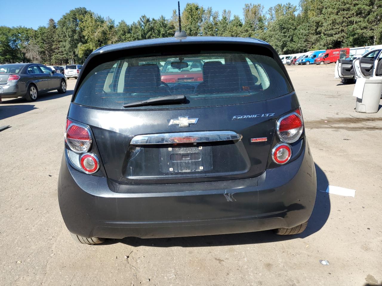 1G1JE6SB7F4120220 2015 Chevrolet Sonic Ltz 1G1JE6SB7F4120220 2015 Chevrolet Sonic Ltz
