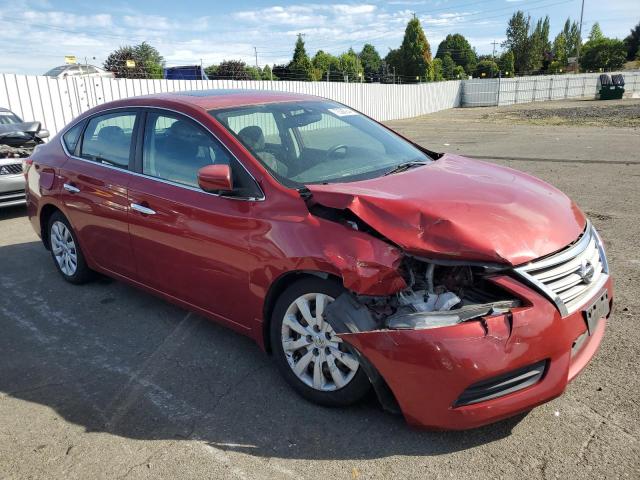  NISSAN SENTRA 2013 Red