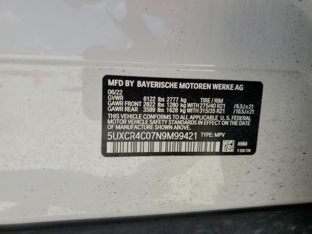 5UXCR4C07N9M99421 BMW X5 SDRIVE 14