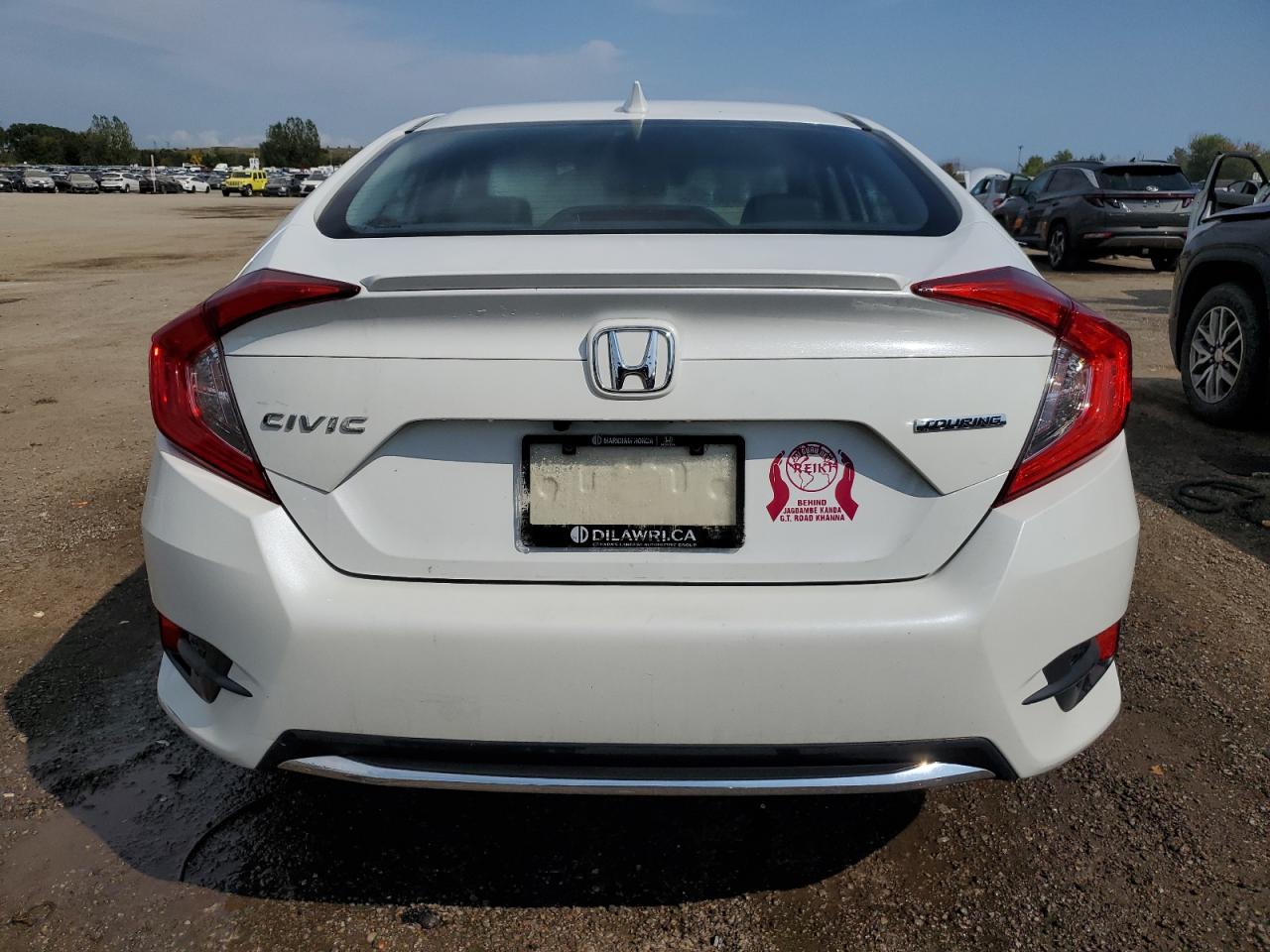 2020 Honda Civic Touring VIN: 2HGFC1F90LH104549 Lot: 71302134