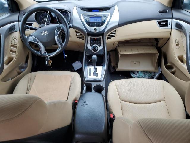  HYUNDAI ELANTRA 2012 Granatowy