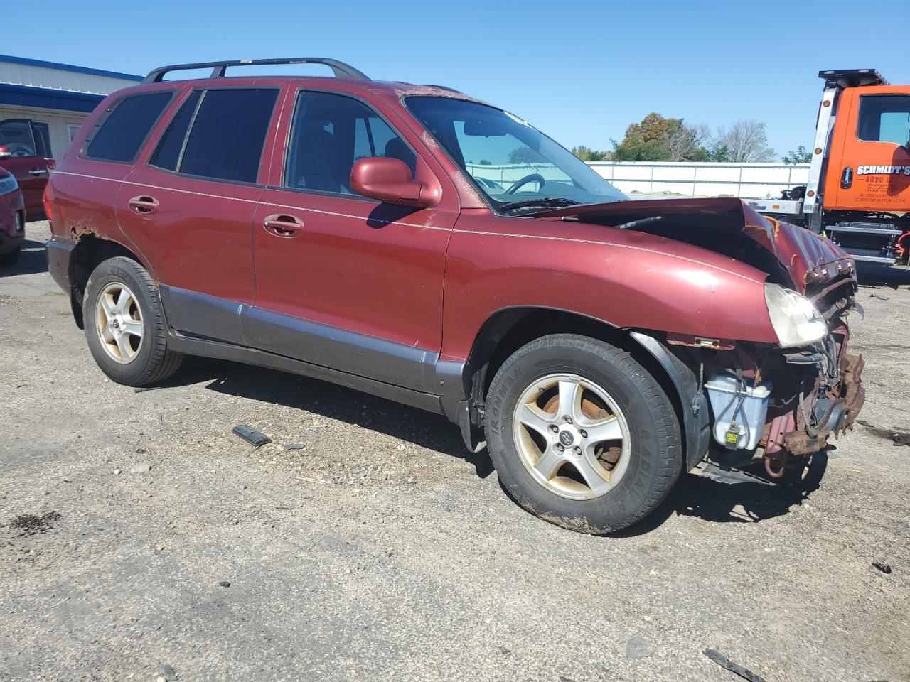 KM8SC73E14U720076 2004 Hyundai Santa Fe Gls