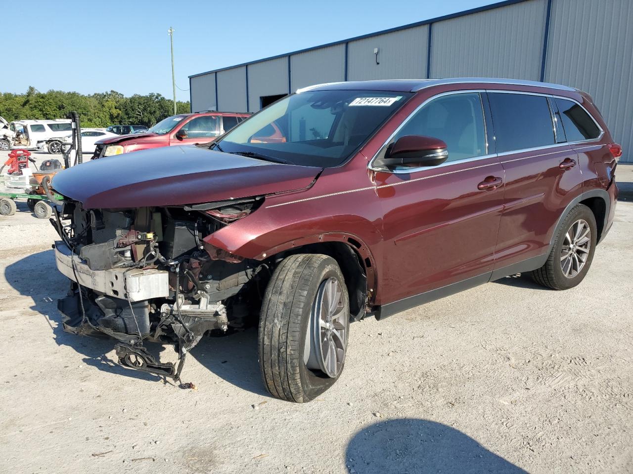 5TDKZRFH0KS333279 2019 TOYOTA HIGHLANDER - Image 1