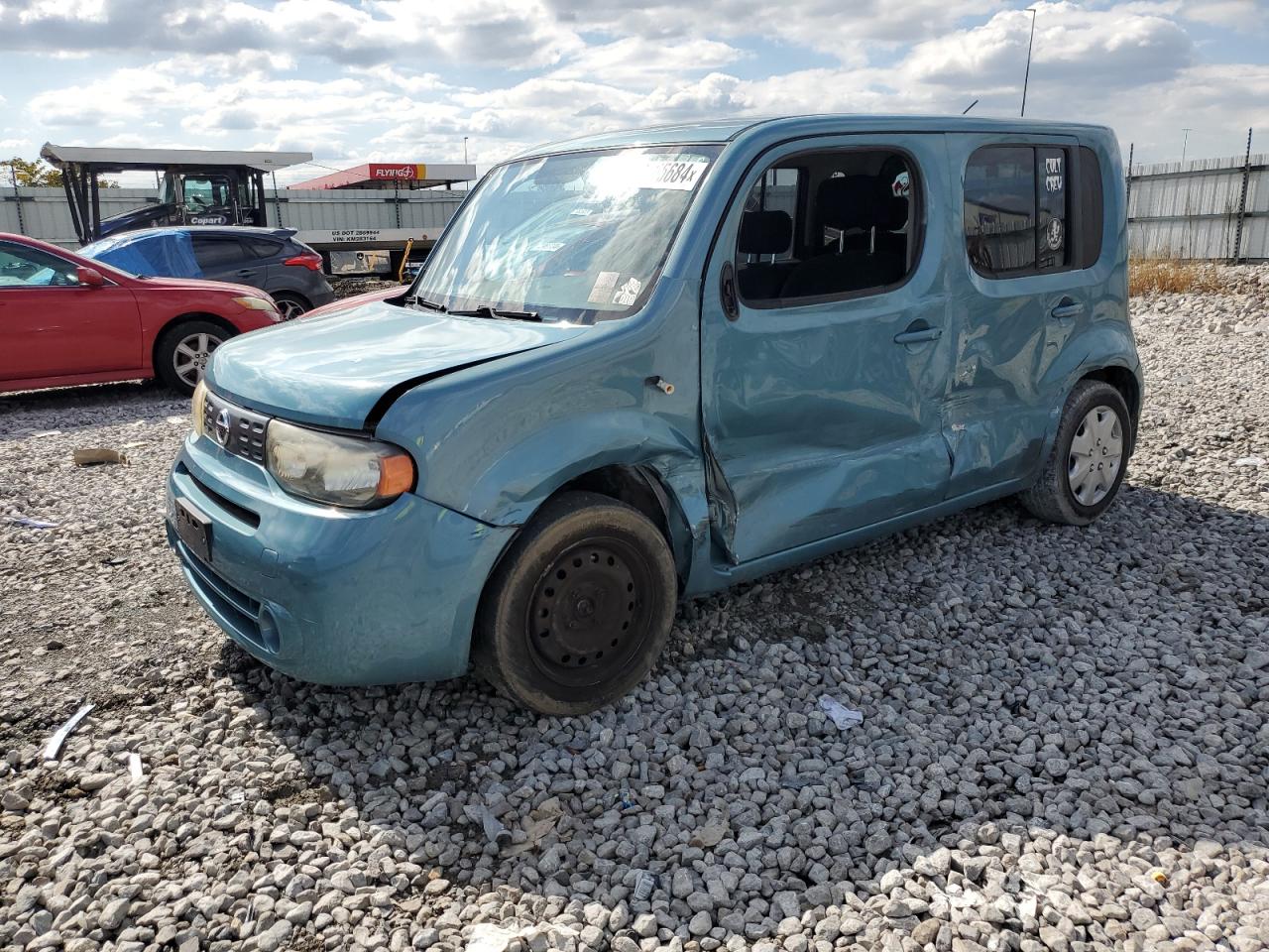 2010 Nissan Cube Base na sprzedaż w Cahokia Heights, IL - Side