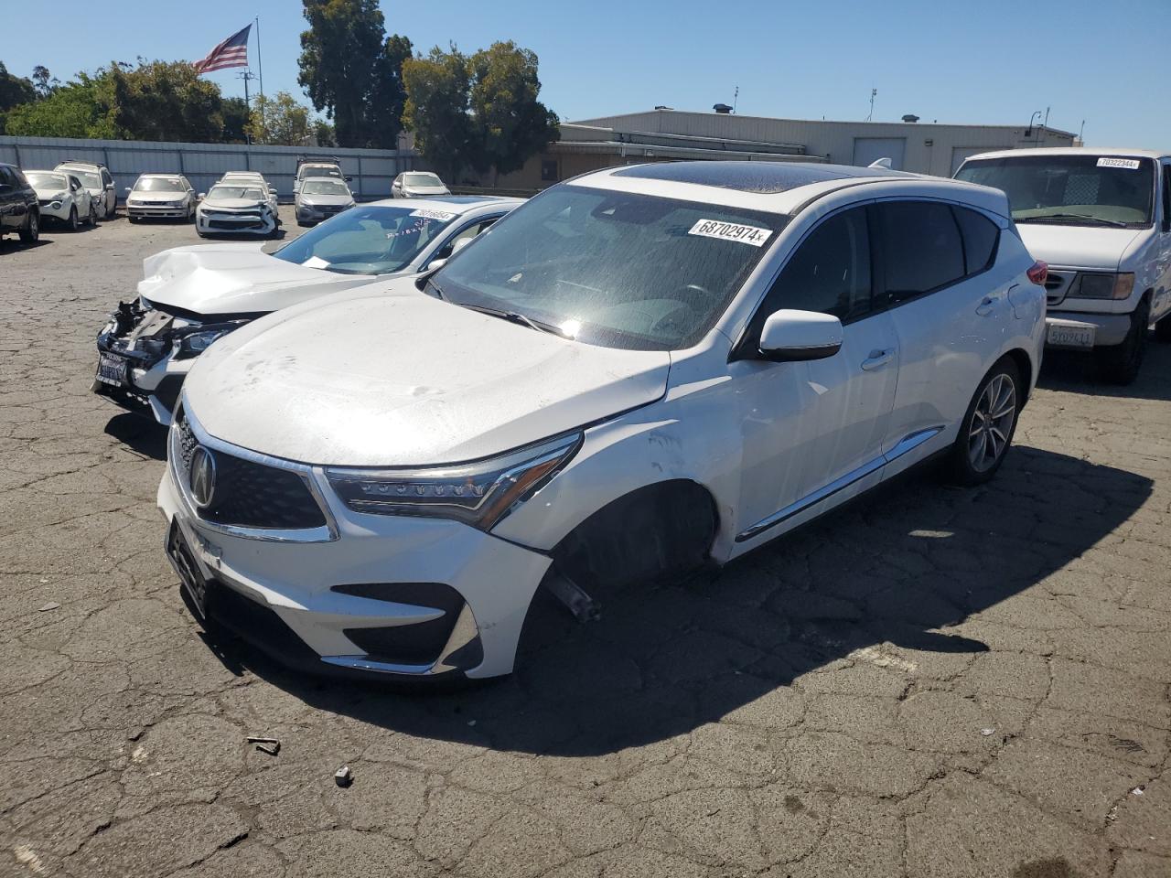 2020 Acura Rdx Technology VIN: 5J8TC2H50LL030149 Lot: 68702974