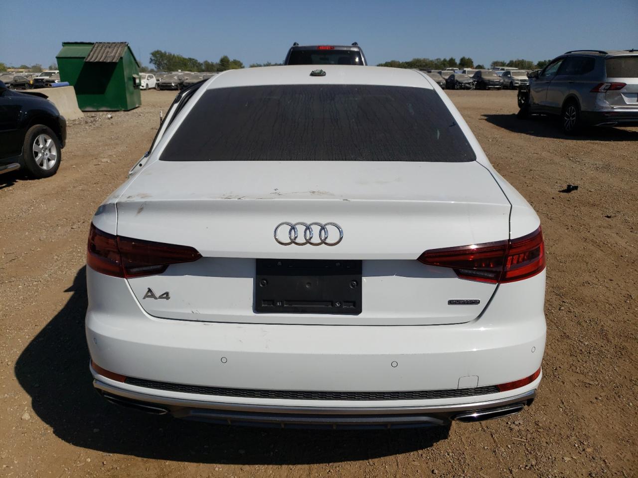 2019 Audi A4 Premium Plus VIN: WAUENAF45KA053360 Lot: 70510284