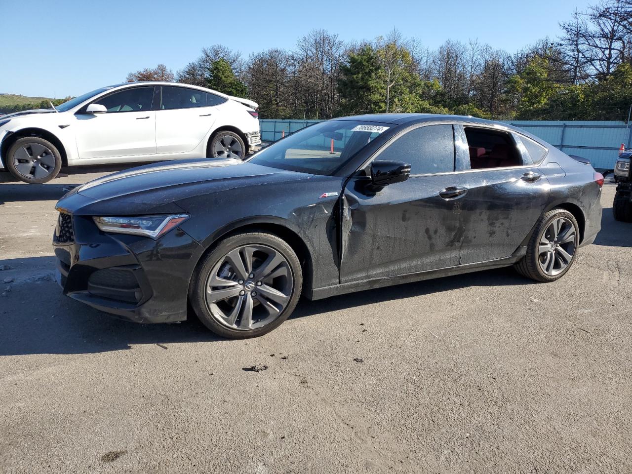 2022 Acura Tlx Tech A VIN: 19UUB6F58NA000736 Lot: 70658274