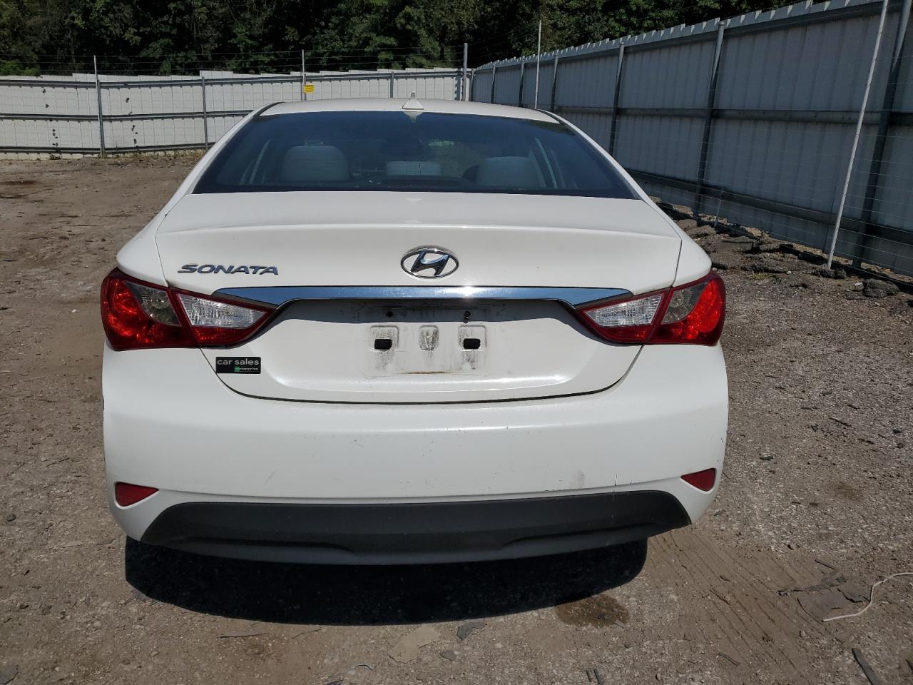 2014 Hyundai Sonata Gls VIN: 5NPEB4AC0EH857221 Lot: 71244094