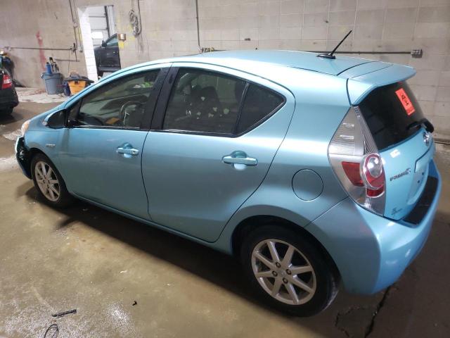  TOYOTA PRIUS 2014 Синий