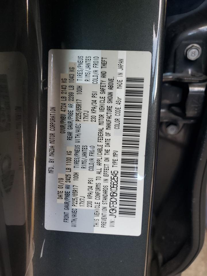 JM3KFBCM6K0562545 2019 Mazda Cx-5 Touring