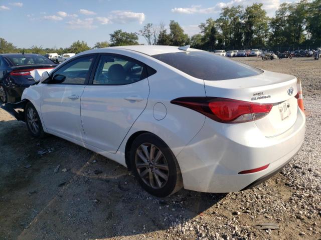  HYUNDAI ELANTRA 2016 Белый