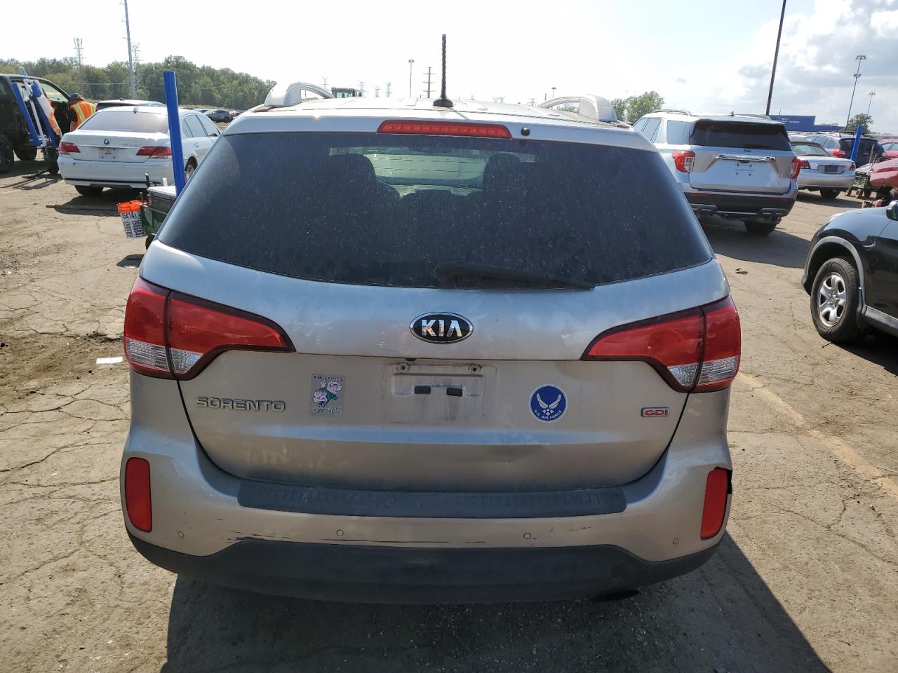 2015 Kia Sorento Lx VIN: 5XYKT4A63FG616207 Lot: 72236874