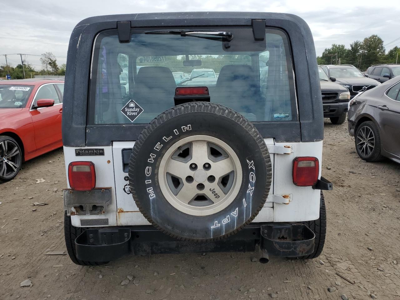 1995 Jeep Wrangler / Yj S VIN: 1J4FY19P1SP252482 Lot: 72098704