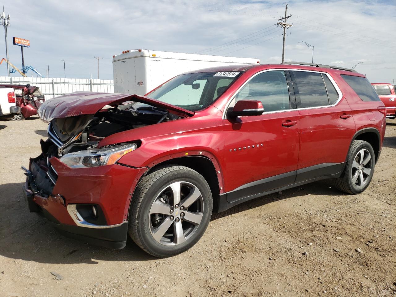 1GNEVHKW3MJ164180 2021 CHEVROLET TRAVERSE - Image 1