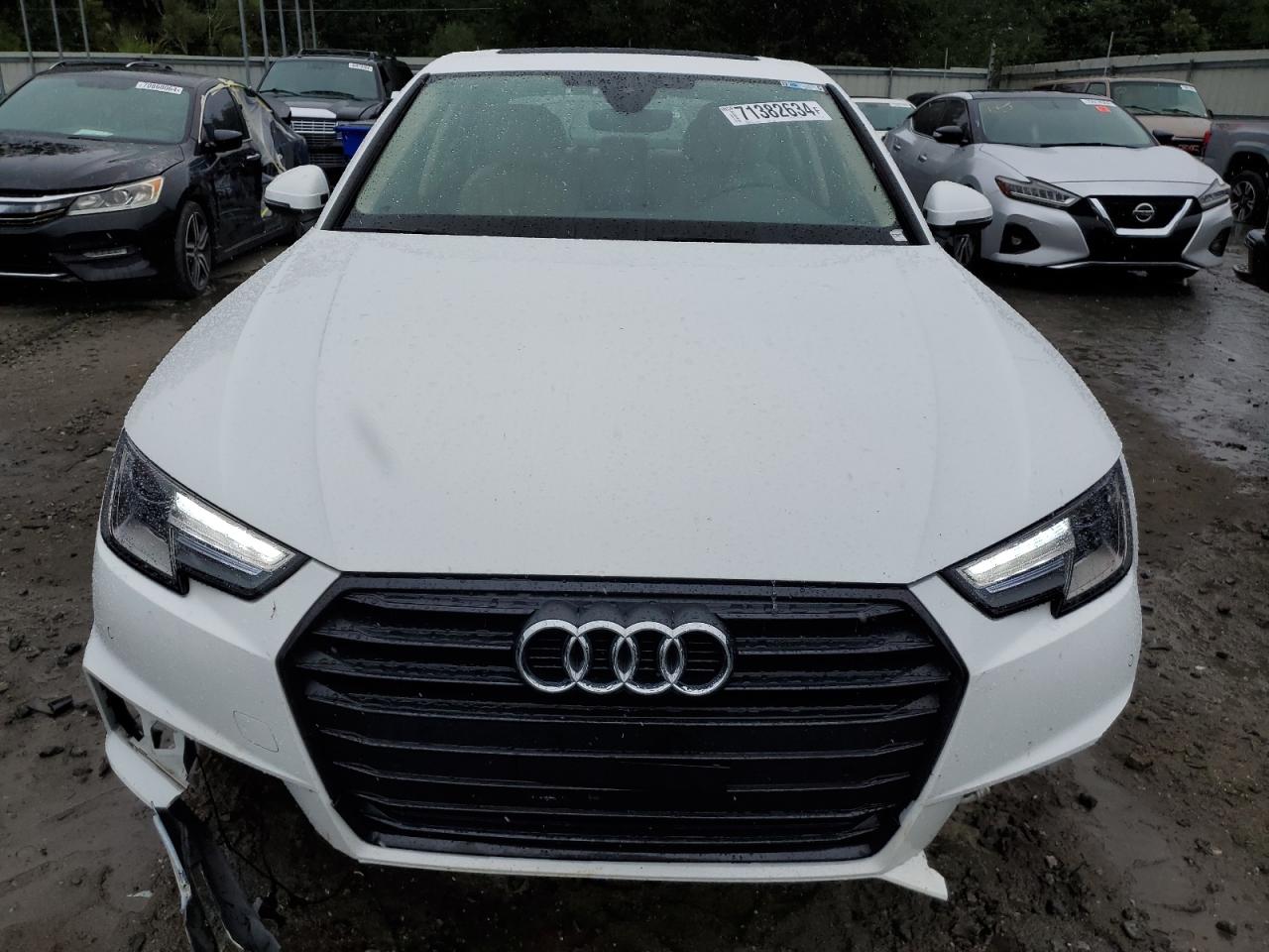 2019 Audi A4 Premium VIN: WAUGMAF45KA111785 Lot: 71382634