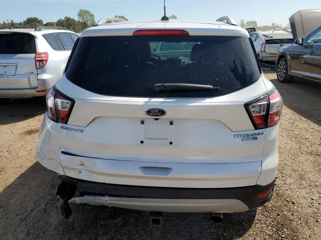 2017 Ford Escape Titanium VIN: 1FMCU9J99HUC45110 Lot: 71123494