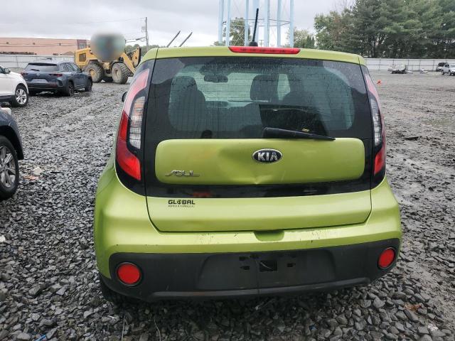  KIA SOUL 2018 Zielony