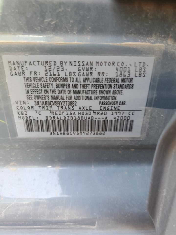 3N1AB8CV5RY273882 2024 Nissan Sentra Sv