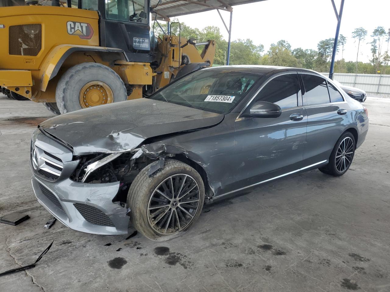 2021 Mercedes-Benz C 300 VIN: W1KWF8DB2MR636154 Lot: 71857304