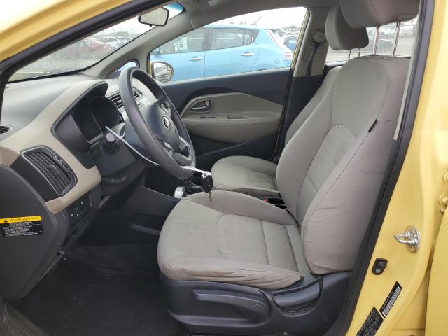  KIA RIO 2016 Yellow