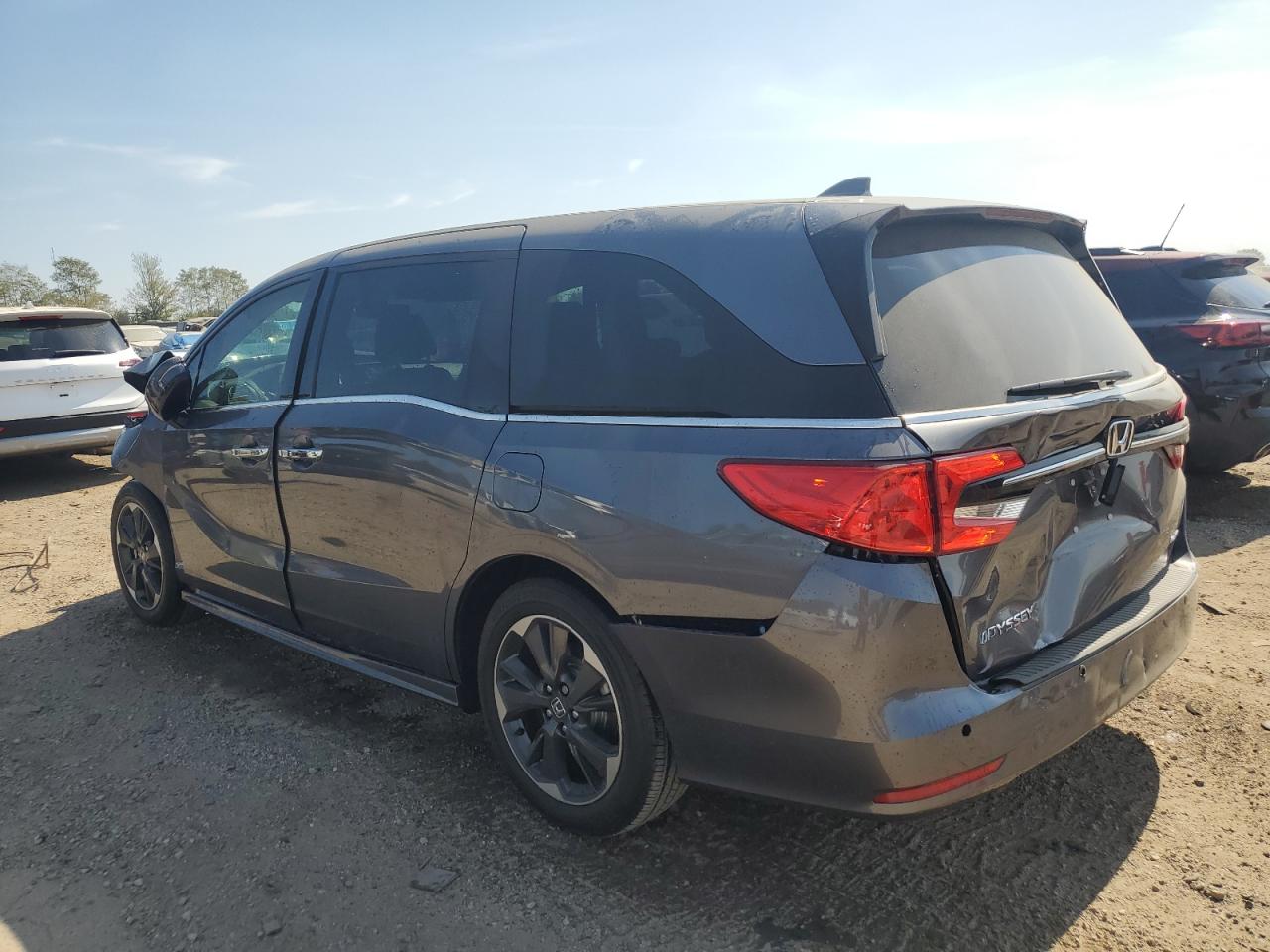 2024 Honda Odyssey Elite VIN: 5FNRL6H93RB031486 Lot: 71837954