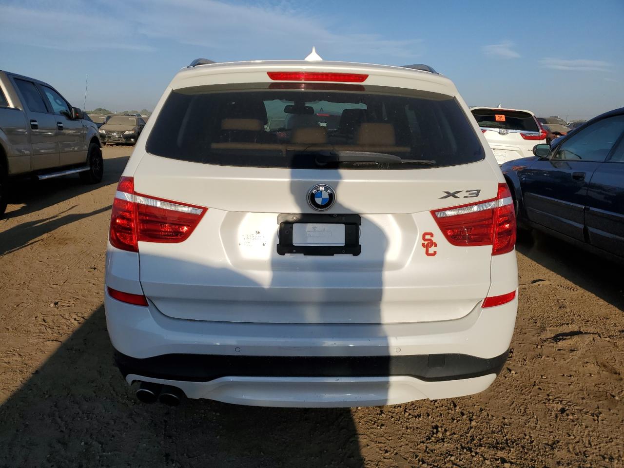 2015 BMW X3 xDrive28I VIN: 5UXWX9C53F0D46958 Lot: 68917944