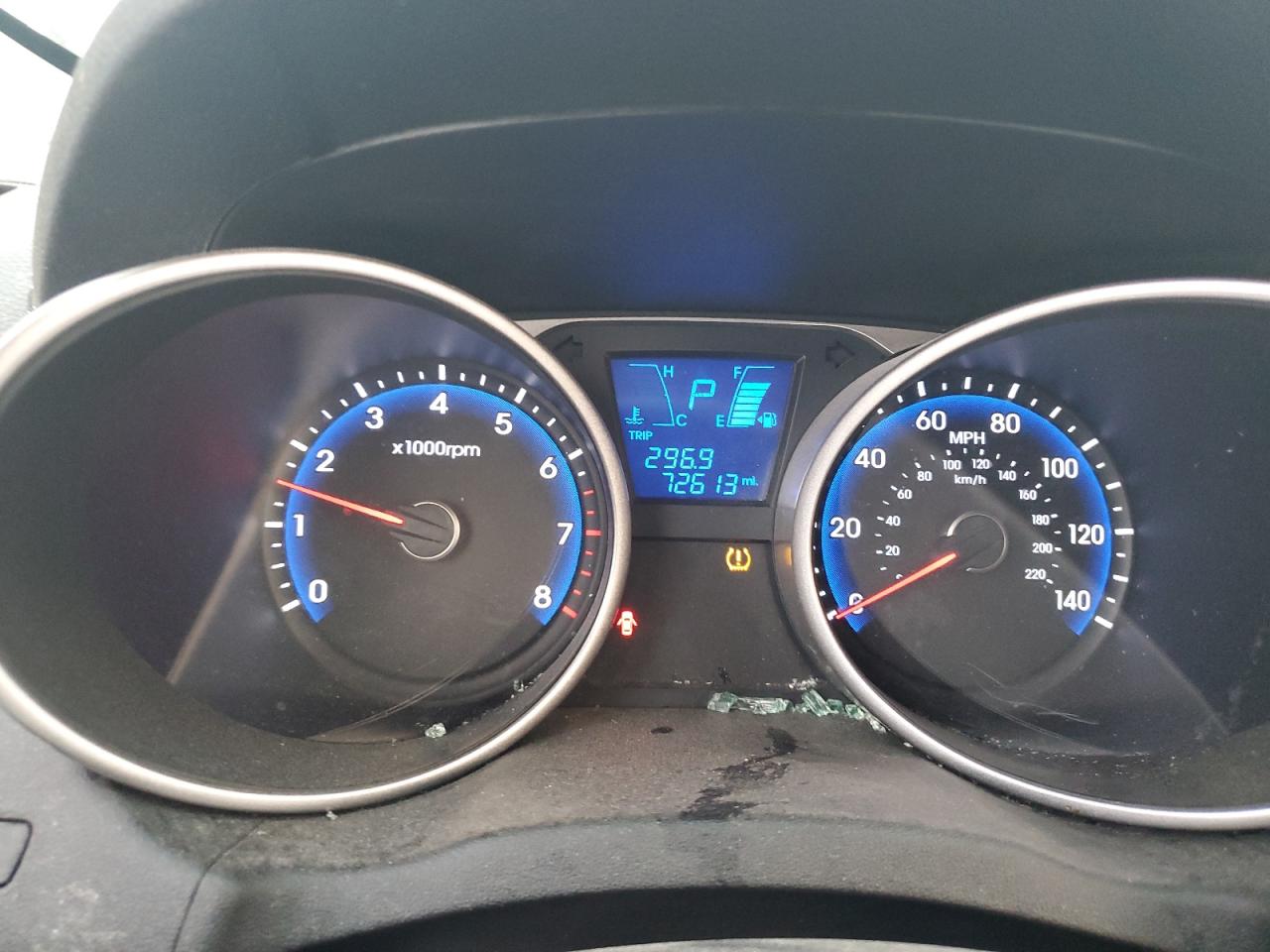 KM8JU3AG1EU849877 2014 Hyundai Tucson Gls