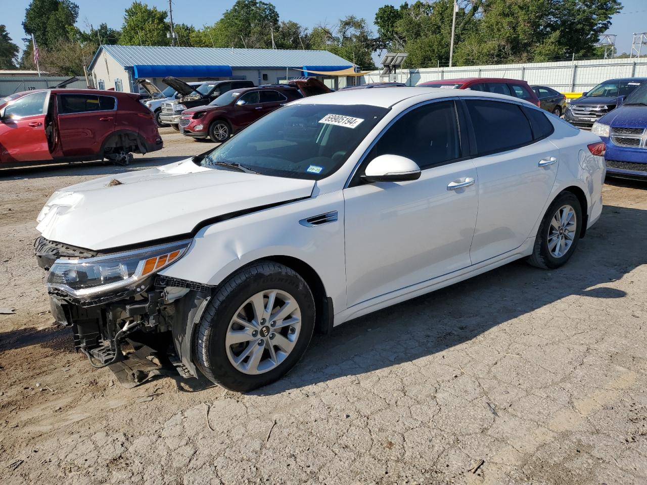 VIN KNAGT4L37J5214195 2018 KIA OPTIMA no.1