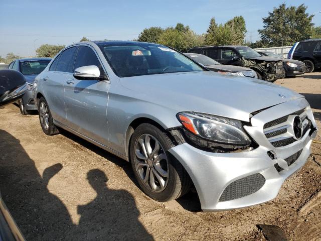  MERCEDES-BENZ C-CLASS 2016 Сріблястий