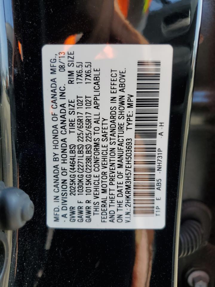 2HKRM3H57EH503693 2014 Honda Cr-V Ex