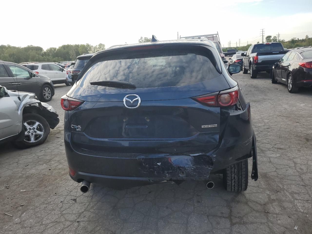 2021 Mazda Cx-5 Grand Touring VIN: JM3KFBDM6M0391121 Lot: 71853874