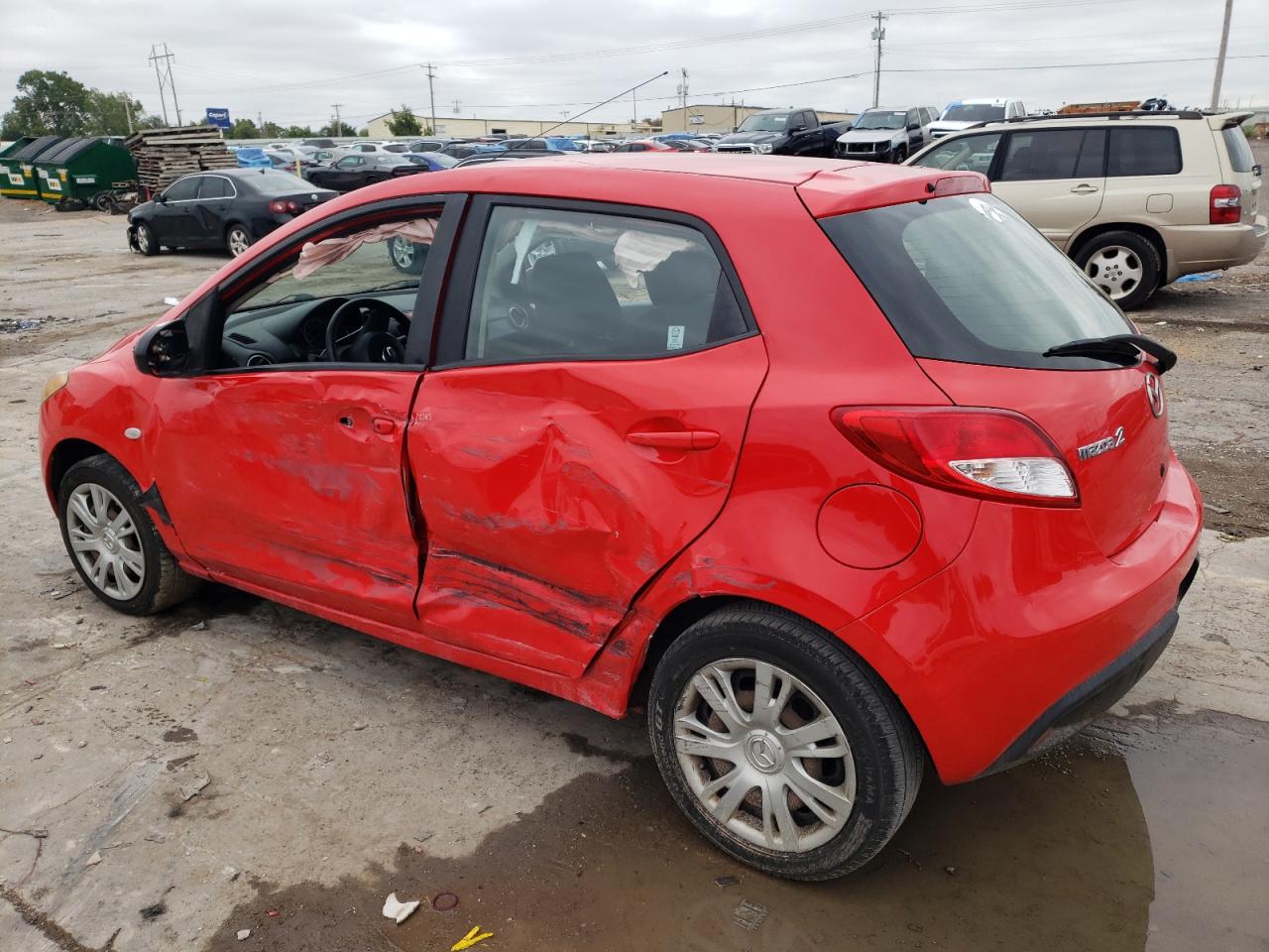 JM1DE1KY4C0145221 2012 Mazda Mazda2