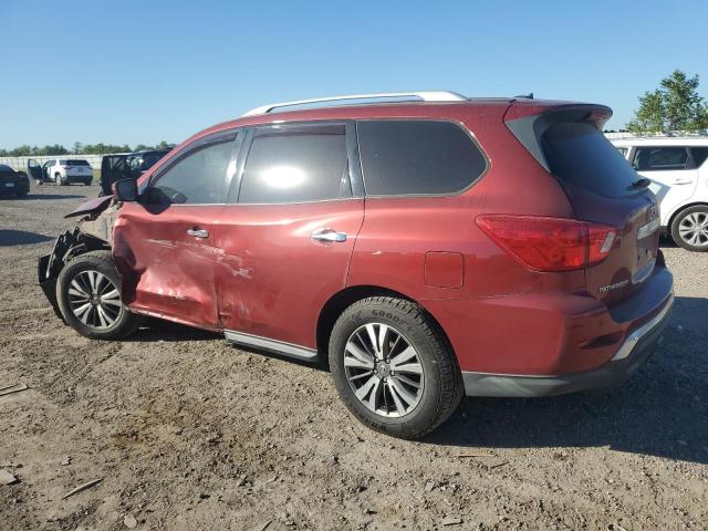  NISSAN PATHFINDER 2017 Красный