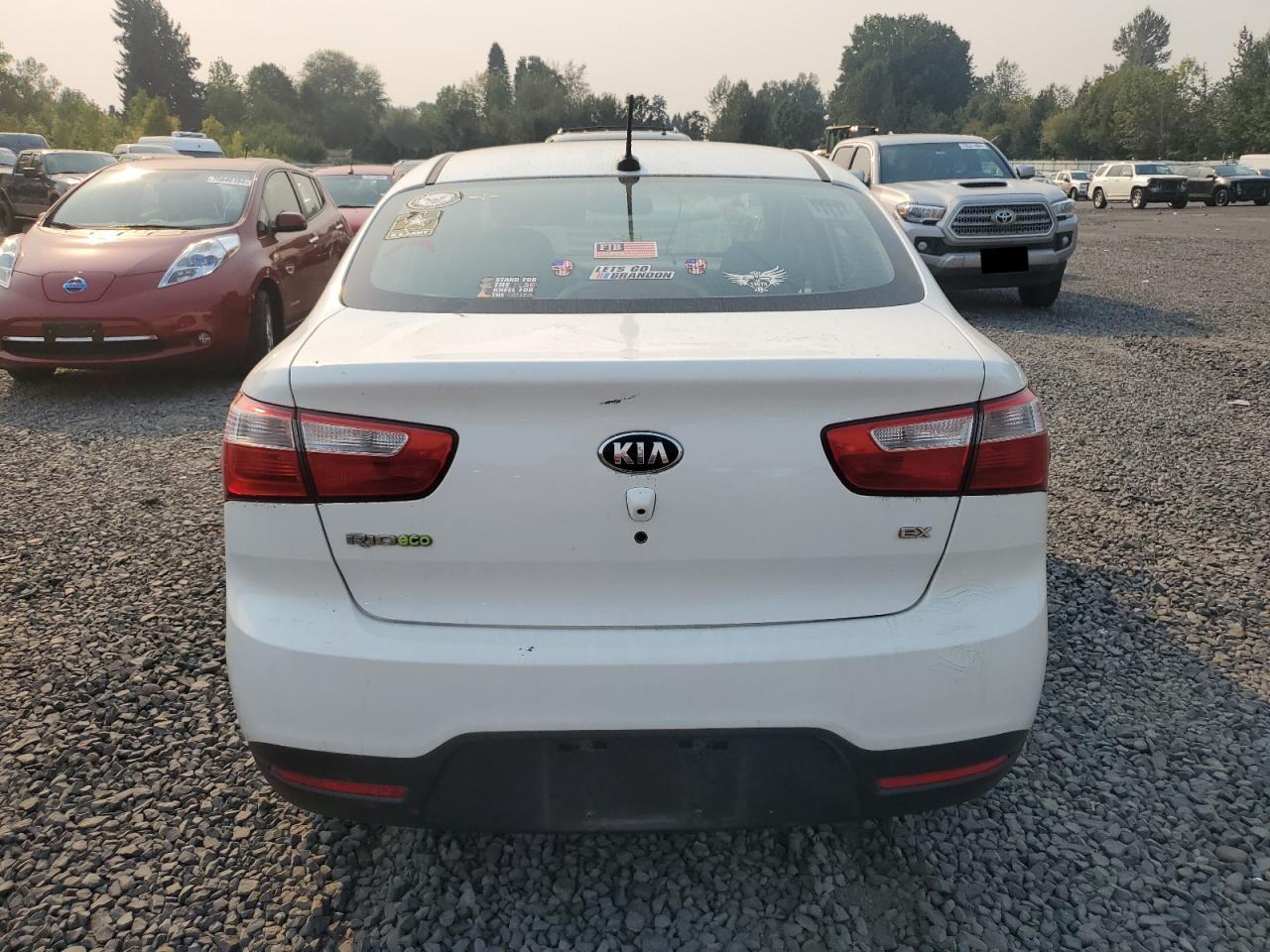 2013 Kia Rio Ex VIN: KNADN4A32D6309603 Lot: 70774234