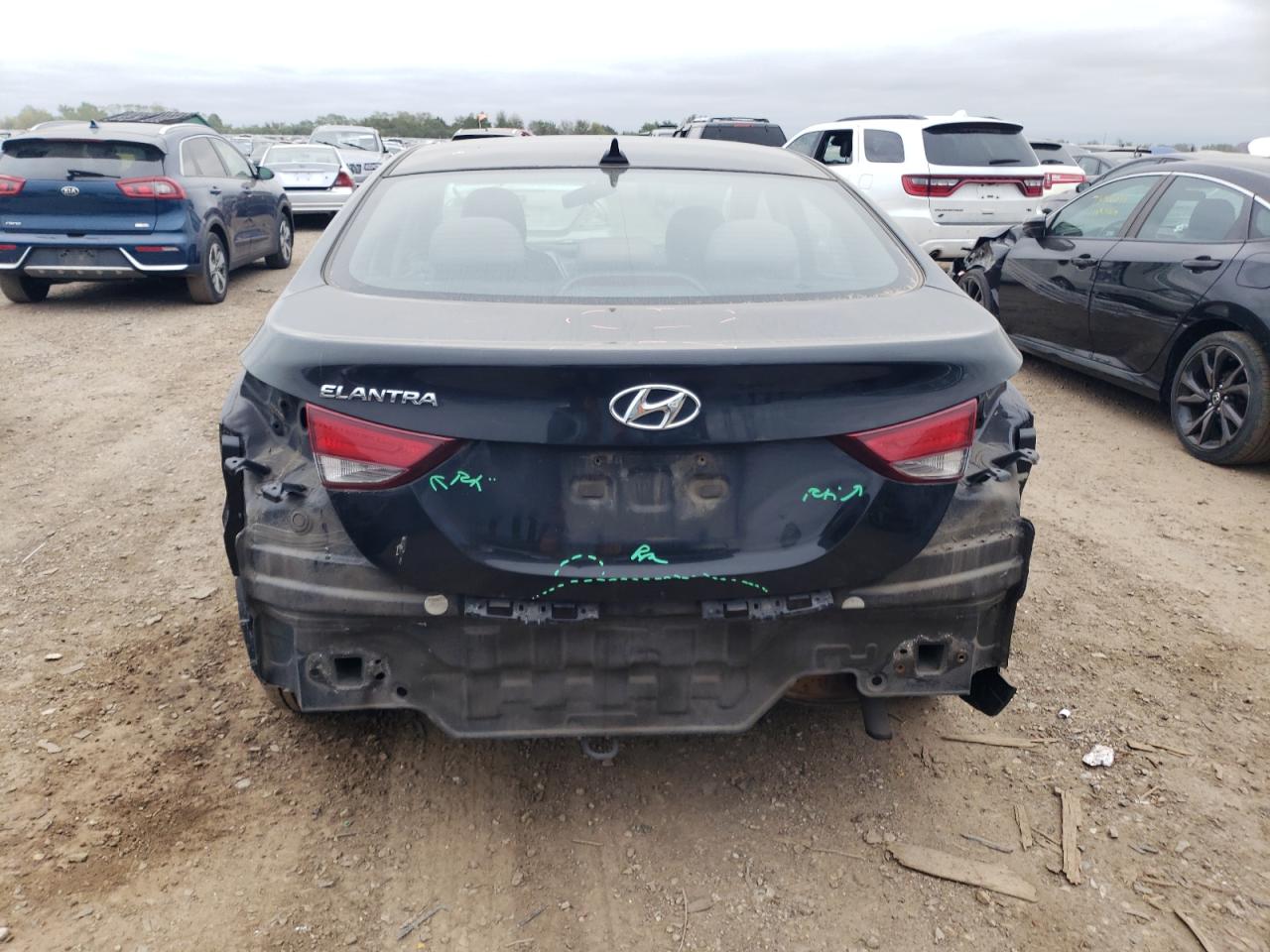 2016 Hyundai Elantra Se VIN: 5NPDH4AE6GH736143 Lot: 73233524