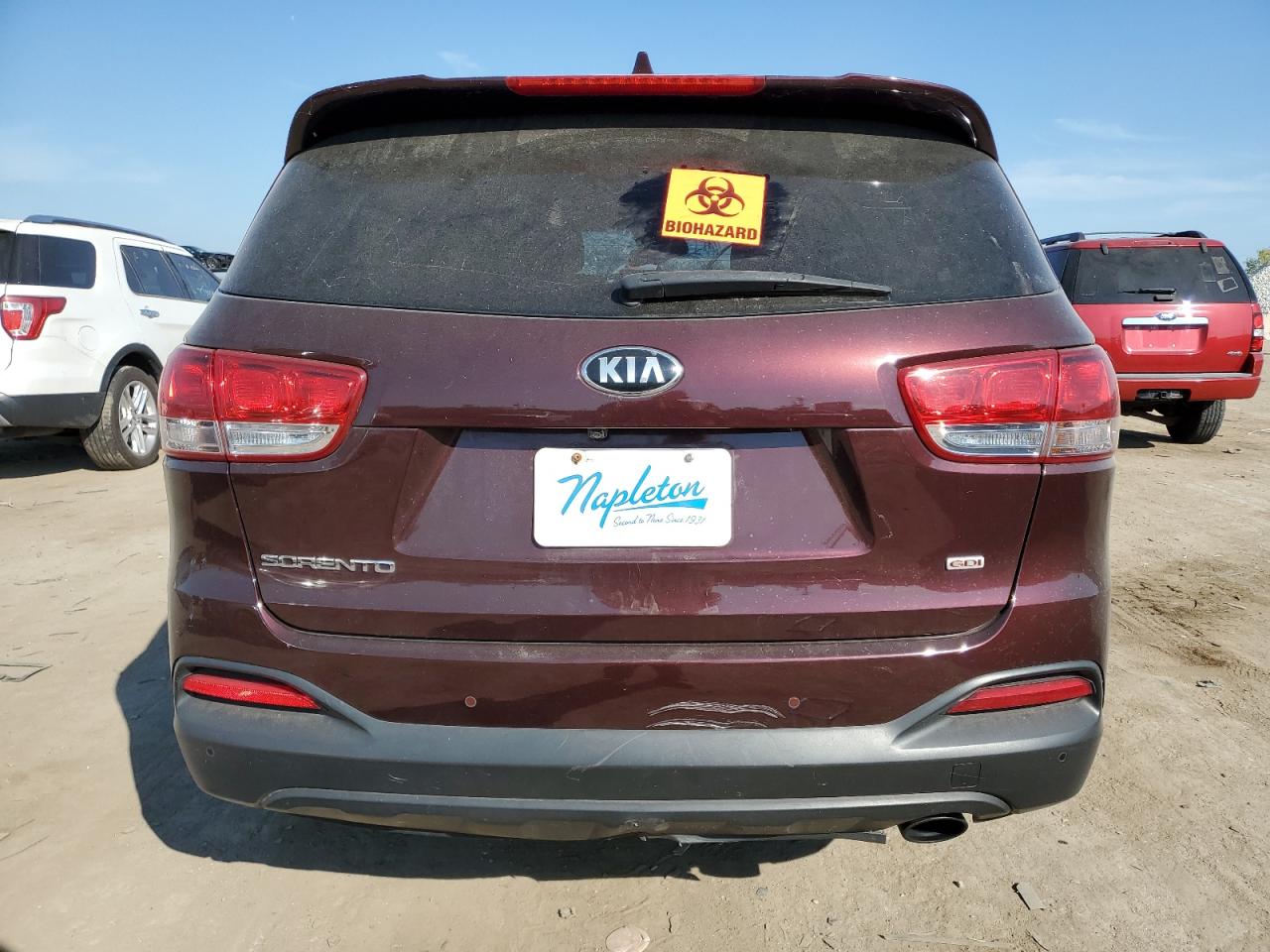 2016 Kia Sorento Lx VIN: 5XYPG4A31GG133929 Lot: 71642614