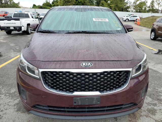 Minivans KIA All Models 2017 Red