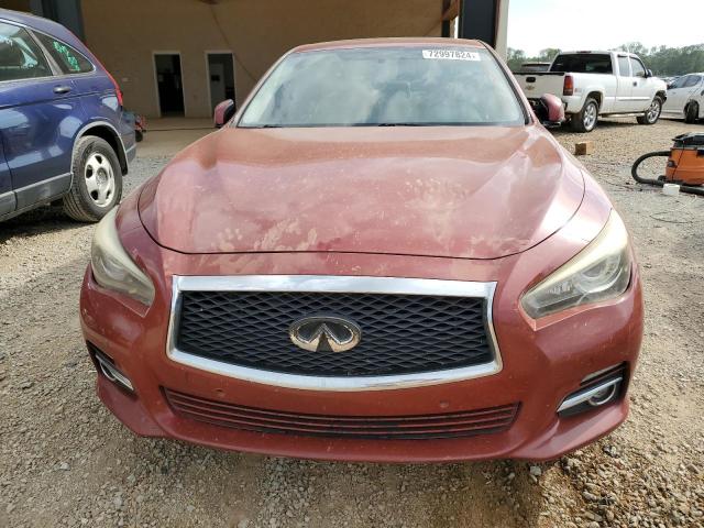  INFINITI Q50 2014 Red