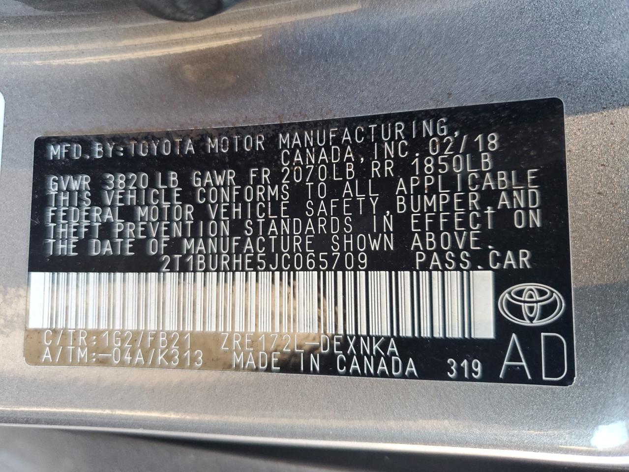 2018 Toyota Corolla - Image 13