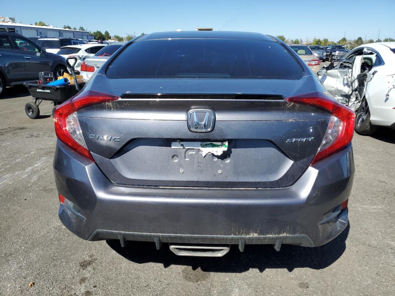 VIN 19XFC2F83ME003594 2021 HONDA CIVIC no.6