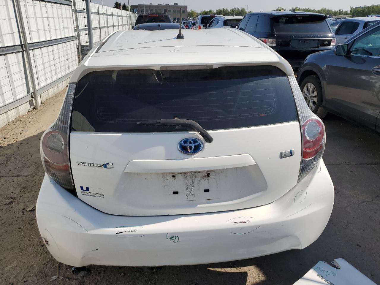 2013 Toyota Prius C VIN: JTDKDTB36D1534447 Lot: 70487194