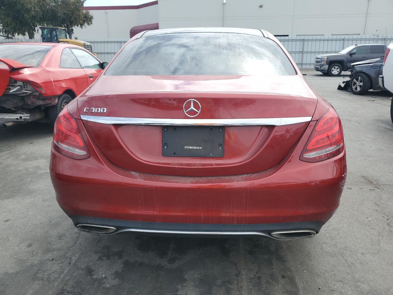 2016 Mercedes-Benz C 300 VIN: 55SWF4JB9GU158962 Lot: 72003024