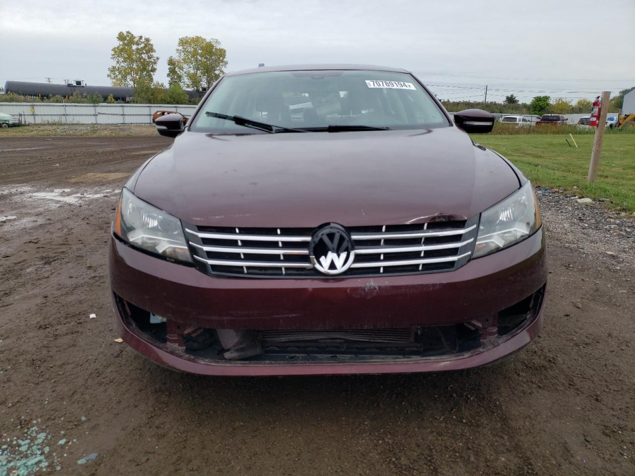 2013 Volkswagen Passat Sel VIN: 1VWCP7A37DC018510 Lot: 70789194