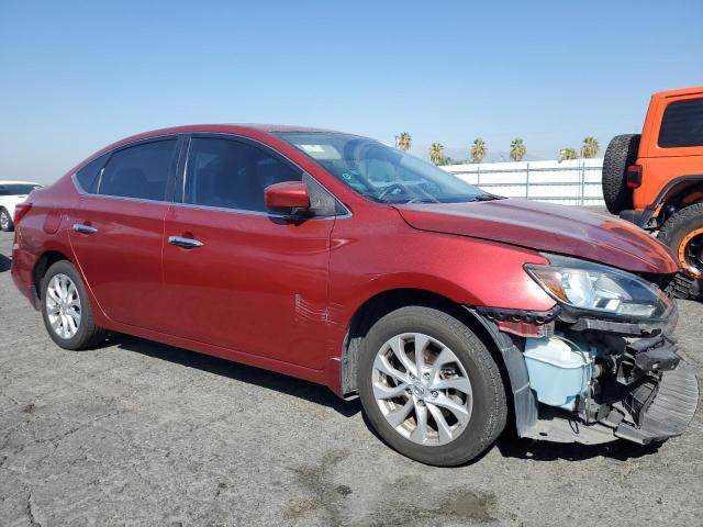  NISSAN SENTRA 2017 Бордовый