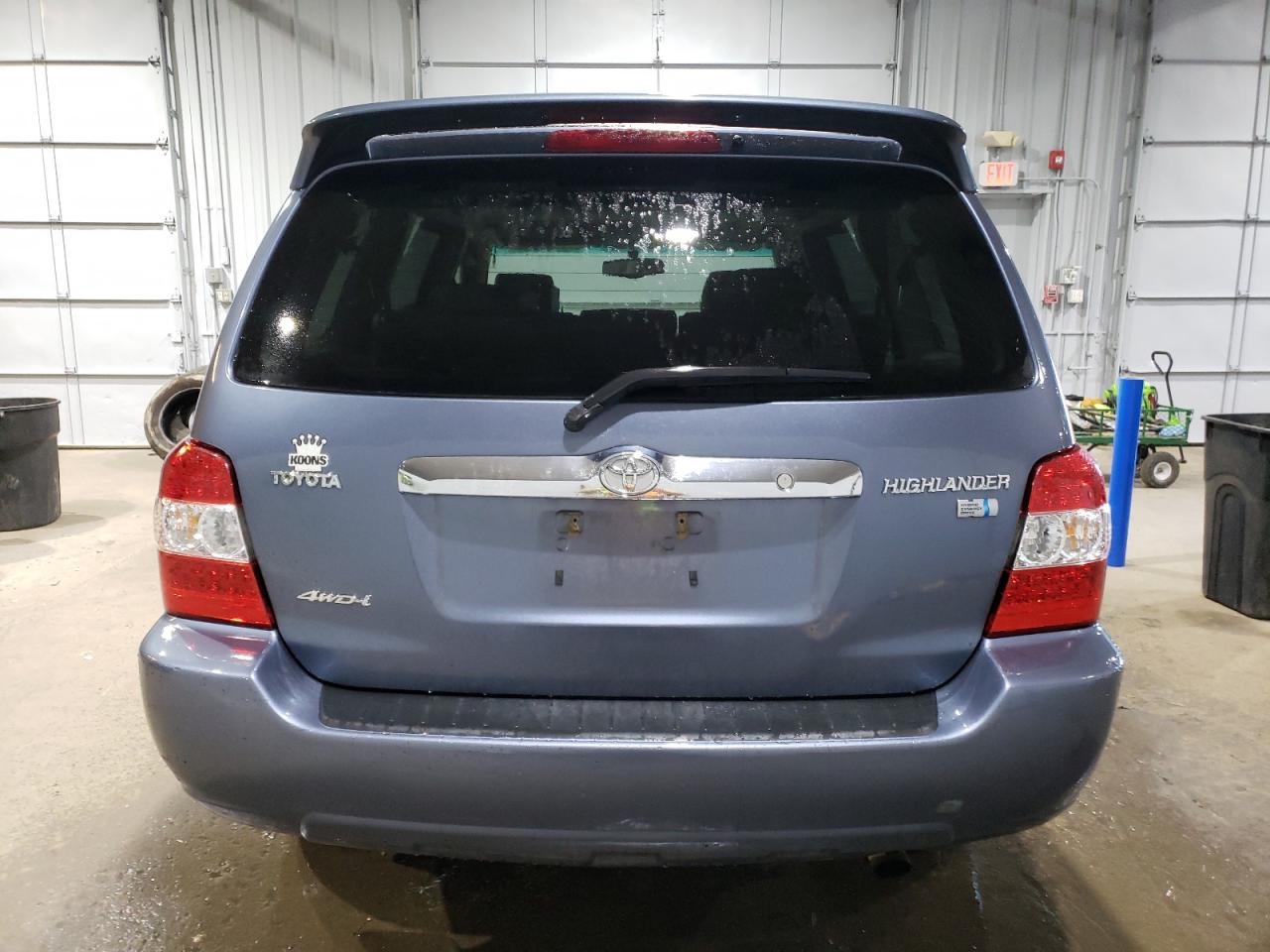 2006 Toyota Highlander Hybrid VIN: JTEEW21A160019796 Lot: 70375974