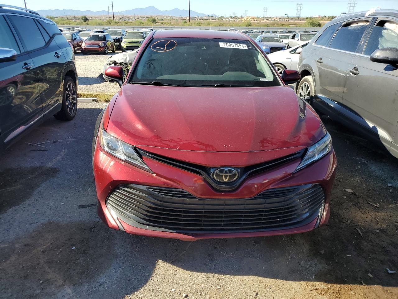 2018 Toyota Camry L VIN: 4T1B11HK4JU573796 Lot: 70067394